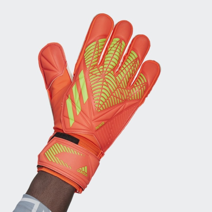 Guantes Predator Edge Match Adidas Rojo