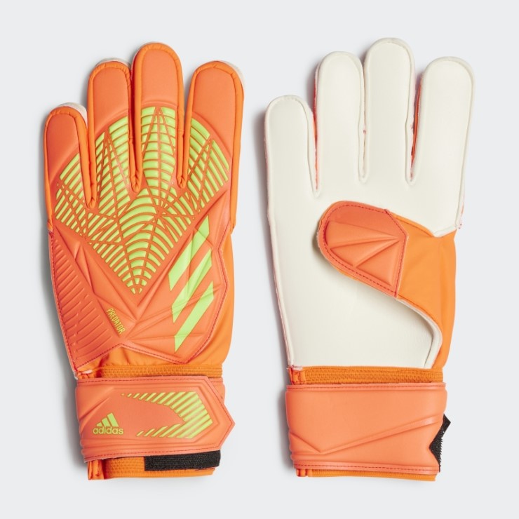Guantes Predator Edge Match Adidas Rojo