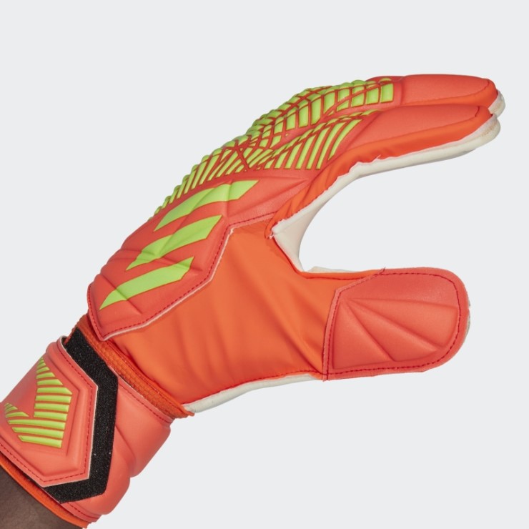 Guantes Predator Edge Match Adidas Rojo