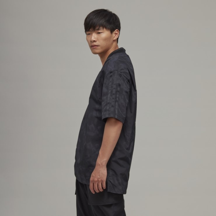 Adidas Y-3 Camiseta De Manga Corta Con 3 Rayas