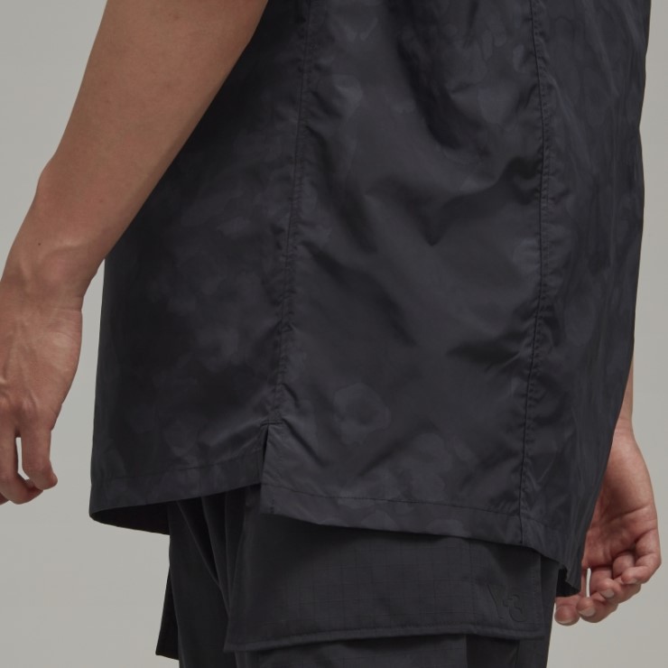 Adidas Y-3 Camiseta De Manga Corta Con 3 Rayas