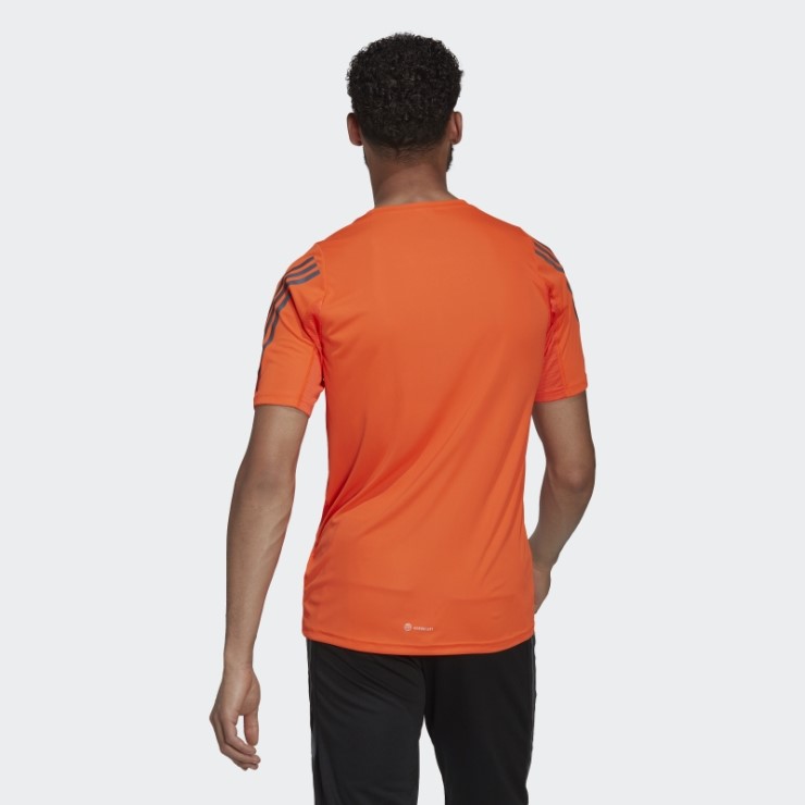 Camiseta Naranja Adidas Run Icon