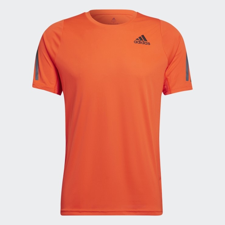 Camiseta Naranja Adidas Run Icon