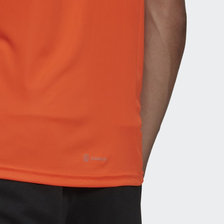 Camiseta Naranja Adidas Run Icon