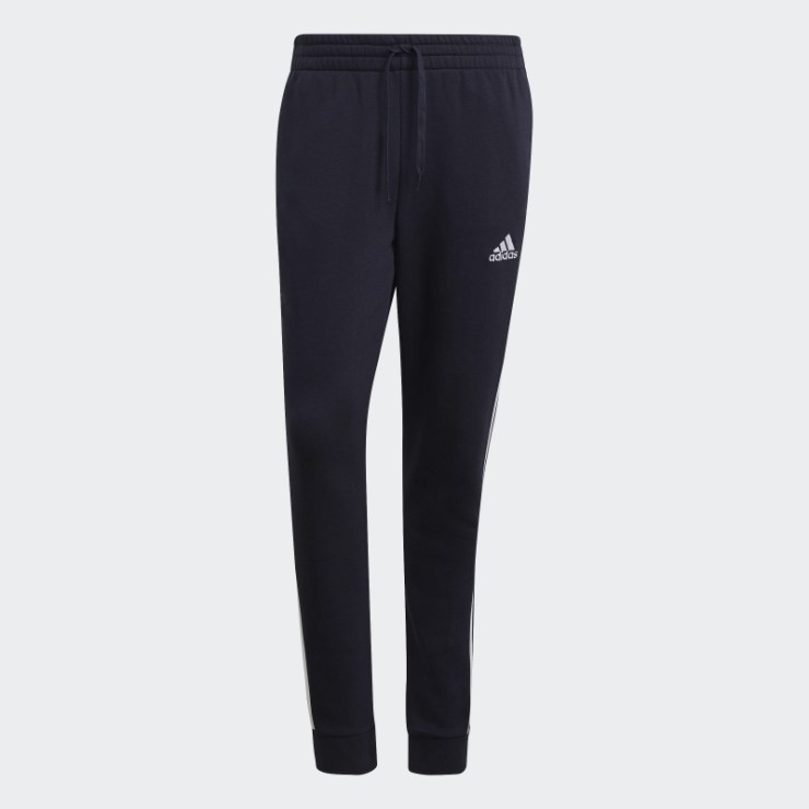 Ink Adidas Essentials - Pantalones De 3 Rayas Con Puños Cónicos