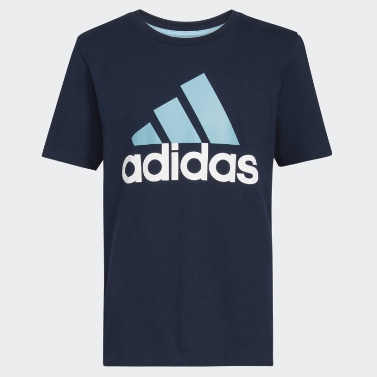 Camiseta Ss Dos Tonos Bos Adidas Azul Marino