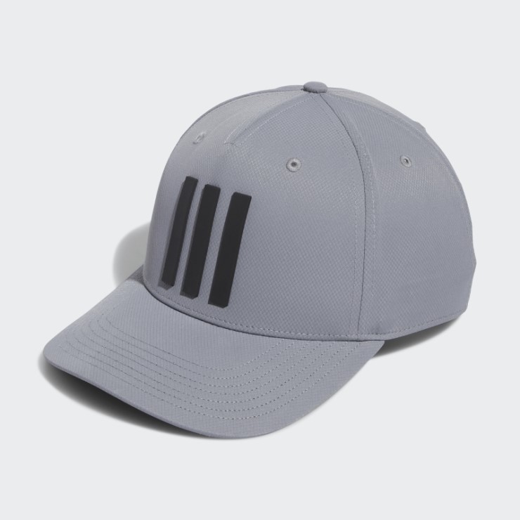 Gorra Adidas Tour 3 Rayas Gris