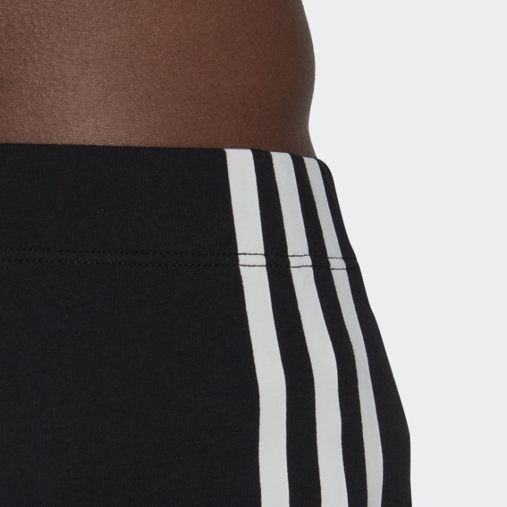 Calzoncillos Comfort Flex Algodón 3 Rayas (3 Pares) Negro Adidas