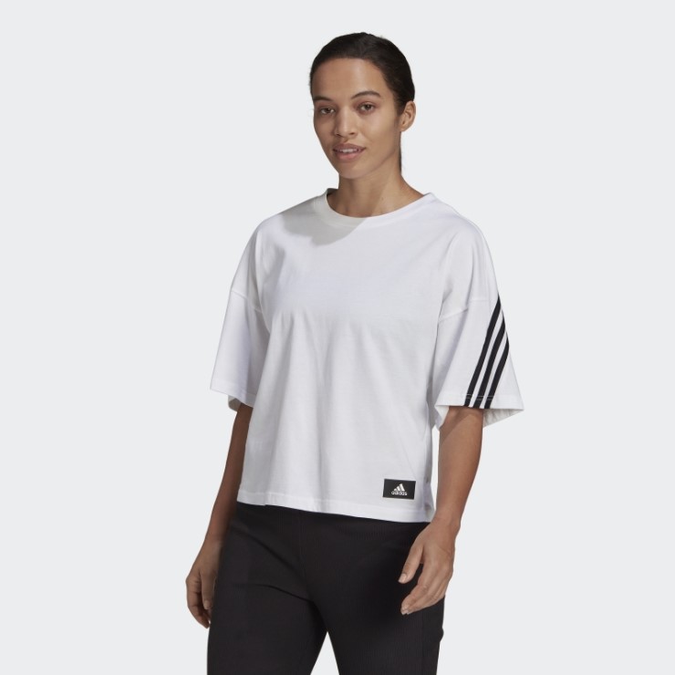 Adidas Sportswear Future Icons Camiseta De 3 Rayas Blanco Intenso