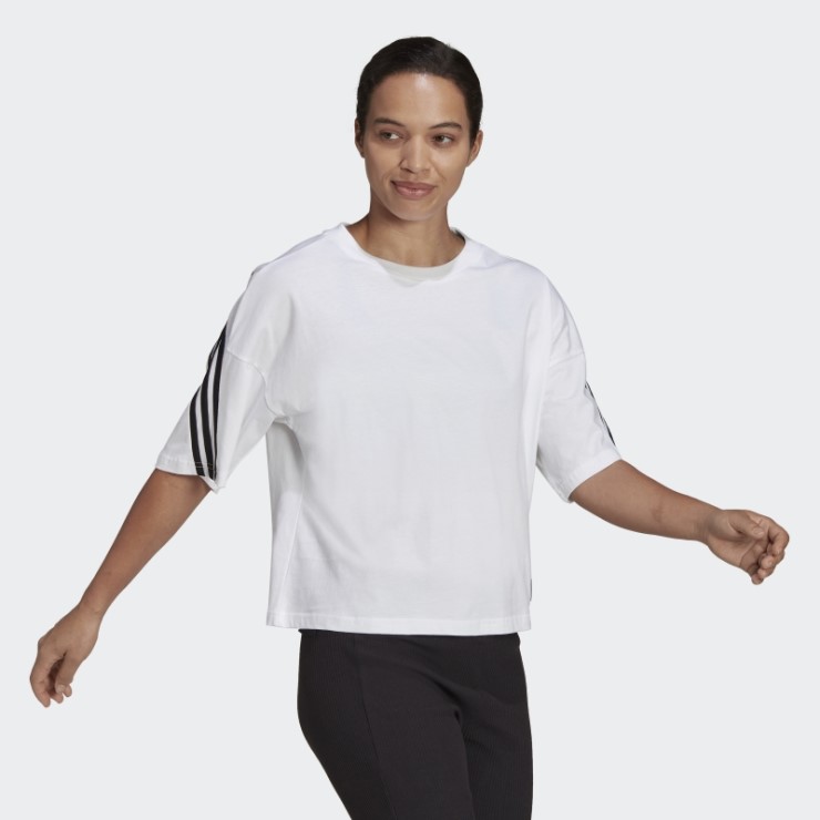 Adidas Sportswear Future Icons 3-stripes Camiseta Moda Blanco