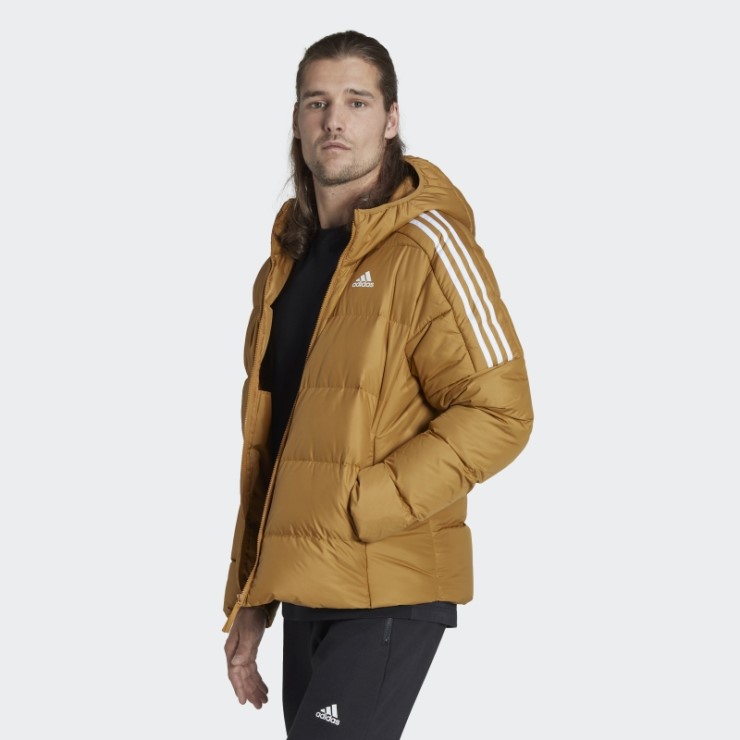 Adidas Mesa Essentials Chaqueta De Plumón Con Capucha De Peso Medio