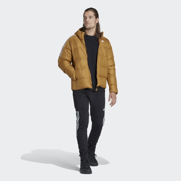 Adidas Mesa Essentials Chaqueta De Plumón Con Capucha De Peso Medio