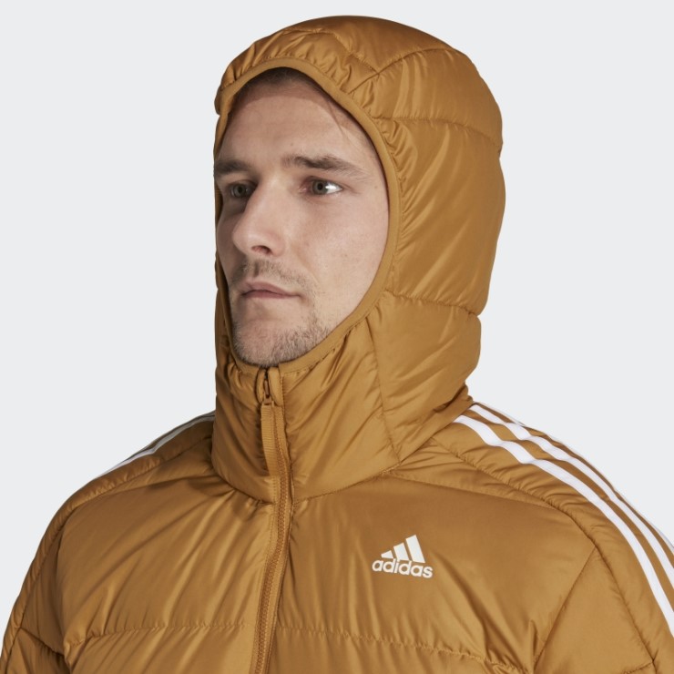 Adidas Mesa Essentials Chaqueta De Plumón Con Capucha De Peso Medio
