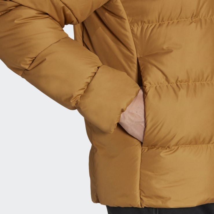 Adidas Mesa Essentials Chaqueta De Plumón Con Capucha De Peso Medio