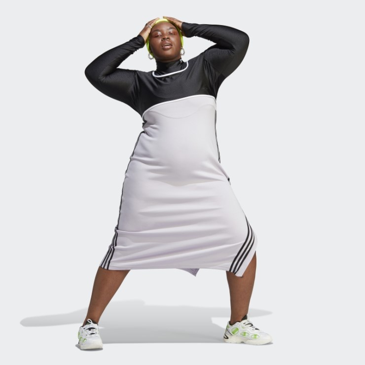 Falda Larga Plata Amanecer Siempre Original (tallas Grandes) Adidas