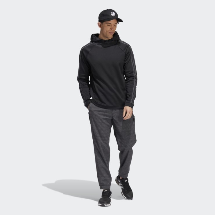 Adidas Sudadera Con Capucha 3 Rayas Cold.rdy Negra