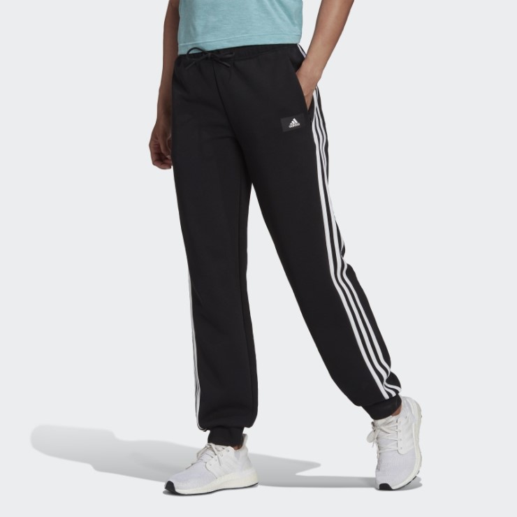 Pantalón Adidas Sportswear Future Icons 3 Rayas Negro
