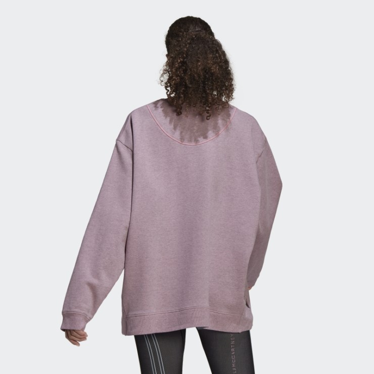 Rosa Adidas Por Stella Mccartney Sportswear Sudadera Moda