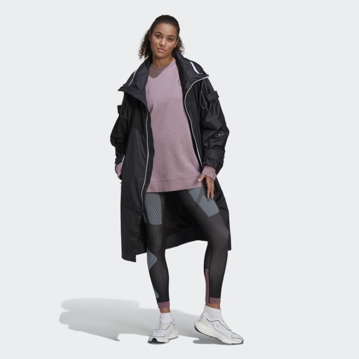 Rosa Adidas Por Stella Mccartney Sportswear Sudadera Moda