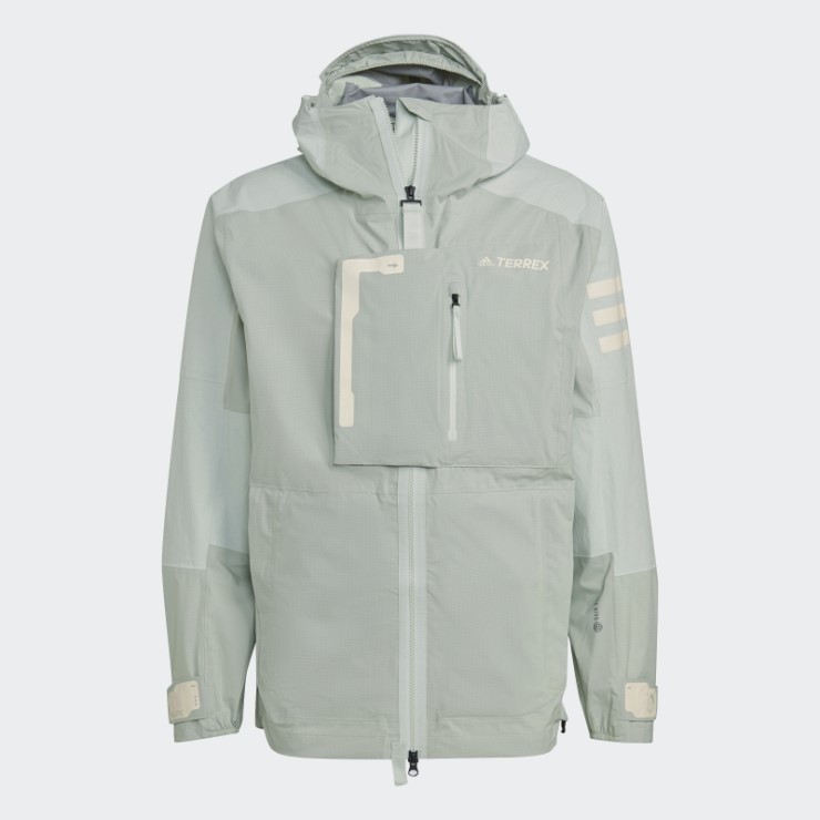 Chaqueta De Senderismo Terrex Xploric Rain.rdy Adidas Verde