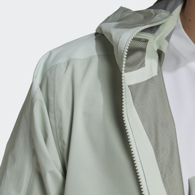 Chaqueta De Senderismo Terrex Xploric Rain.rdy Adidas Verde