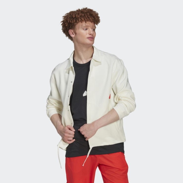 Chaqueta Adidas Entrenador Blanca