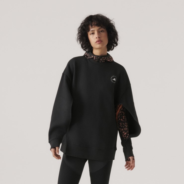 Sudadera Negra Adidas By Stella Mccartney