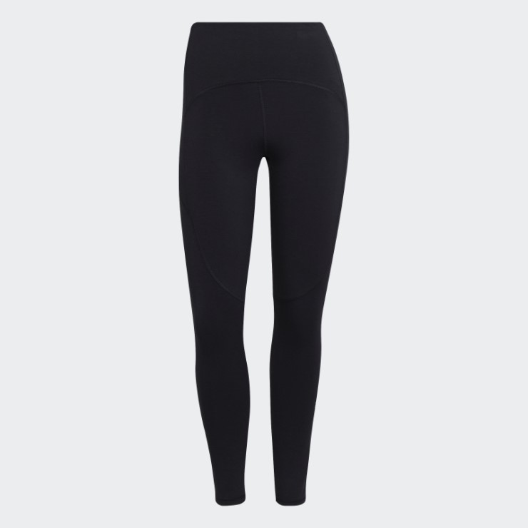 Adidas By Stella Mccartney 7/8 Polainas De Yoga Moda Negro