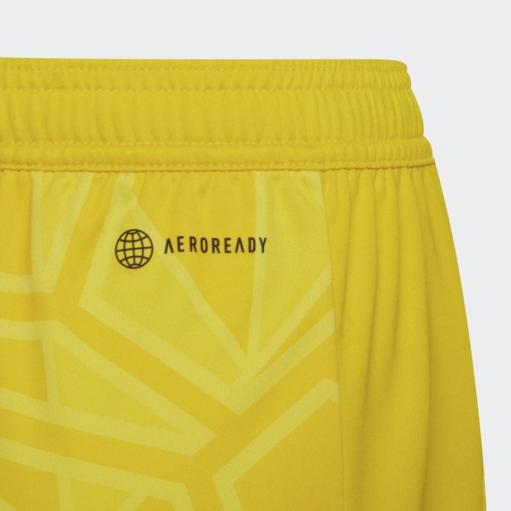 Pantalón Corto De Portero Condivo 22 Amarillo Adidas
