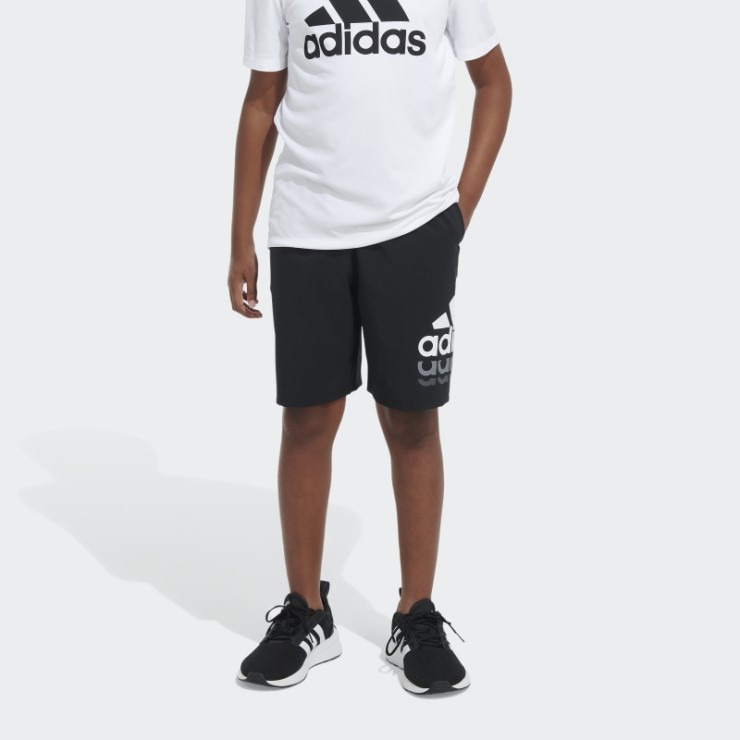 Shorts Deportivos Adidas Essentials Logo Negro