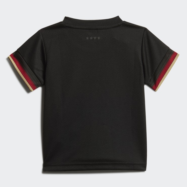 Camiseta Bebe Alemania Adidas Negra