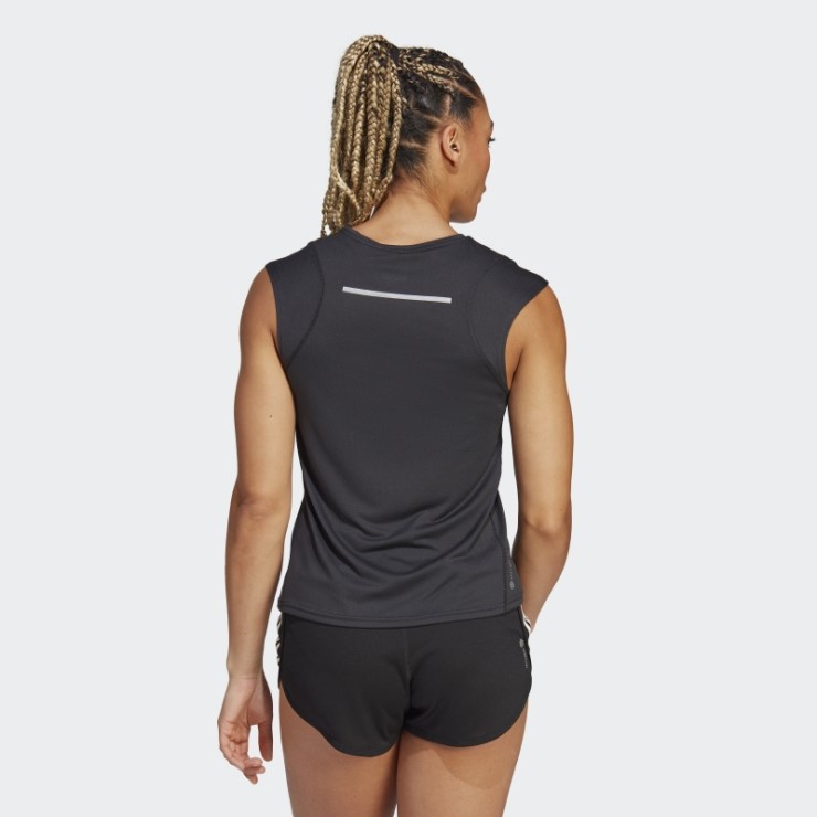 Camiseta Negra X-city Running Heat.rdy Adidas