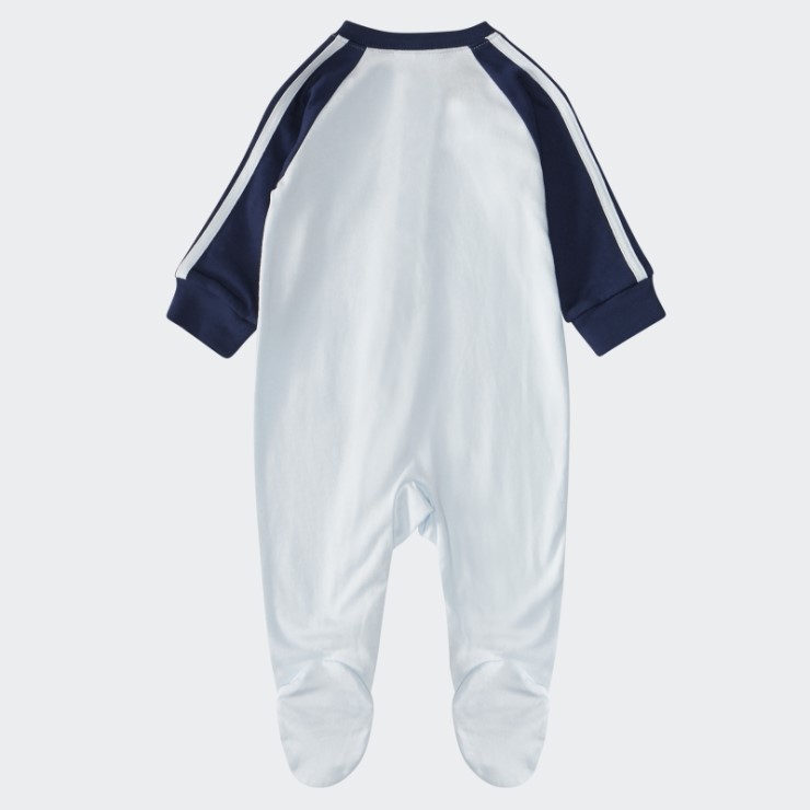 Overoles De Fútbol Raglán Con Cremallera Color Cielo Adidas