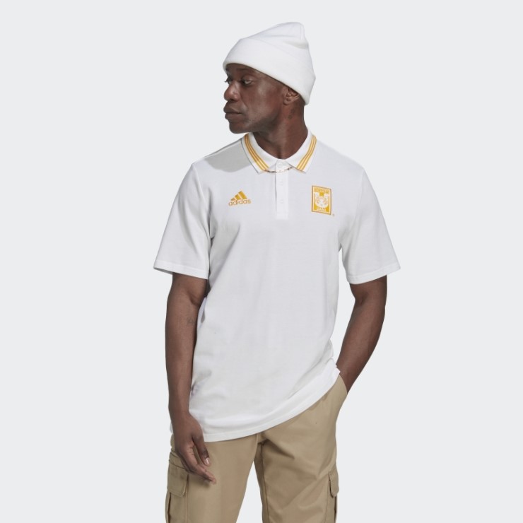 Polo Tigres Uanl Blanco Adidas