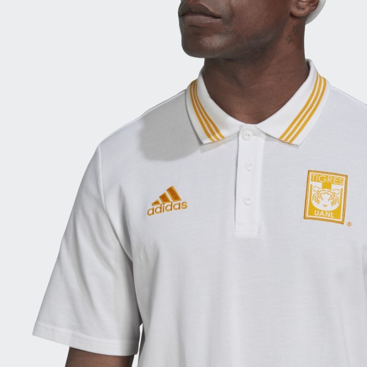 Polo Tigres Uanl Blanco Adidas