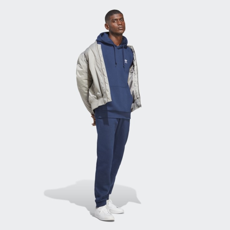 Sudadera Con Capucha Trefoil Essentials Night Indigo Adidas