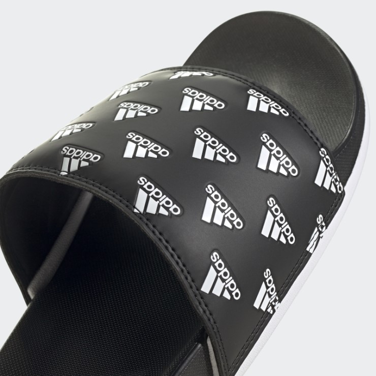 Chanclas Adidas Adilette Comfort Negras/blancas