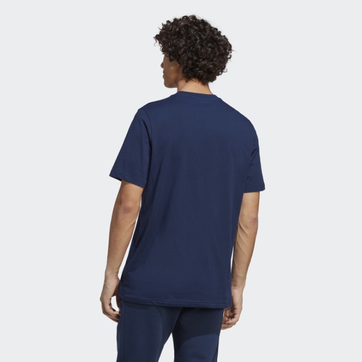 Camiseta Adidas Night Indigo Trefoil Essentials
