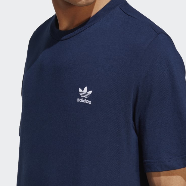 Camiseta Adidas Night Indigo Trefoil Essentials