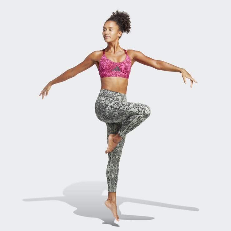 Sujetador Ligero De Entrenamiento Aeroimpact Adidas Fucsia