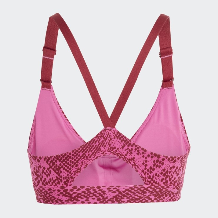 Sujetador Ligero De Entrenamiento Aeroimpact Adidas Fucsia