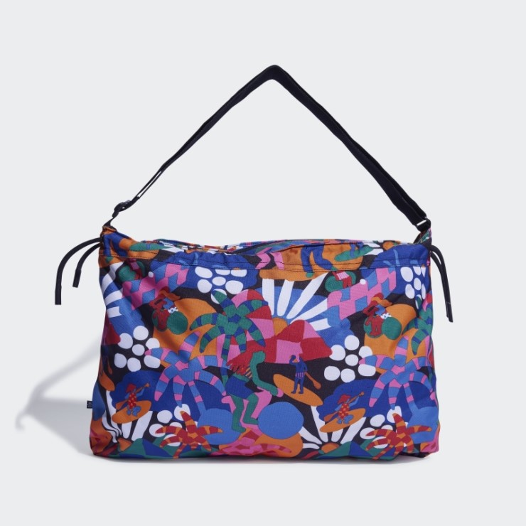 Adidas X Farm Rio Season Sportswear Bolso Shopper De Hombro Caliente Multicolor