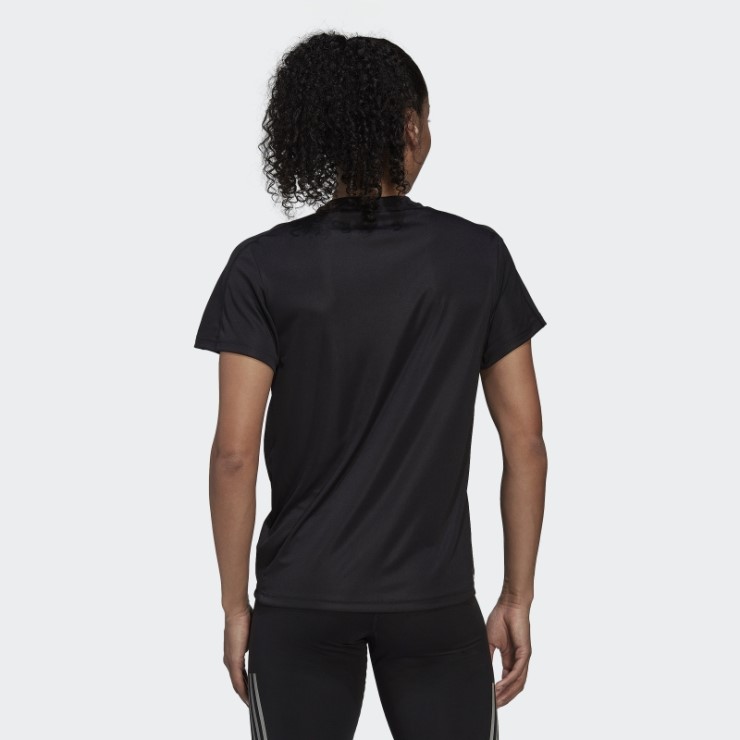 Camiseta Adidas Run It Negra