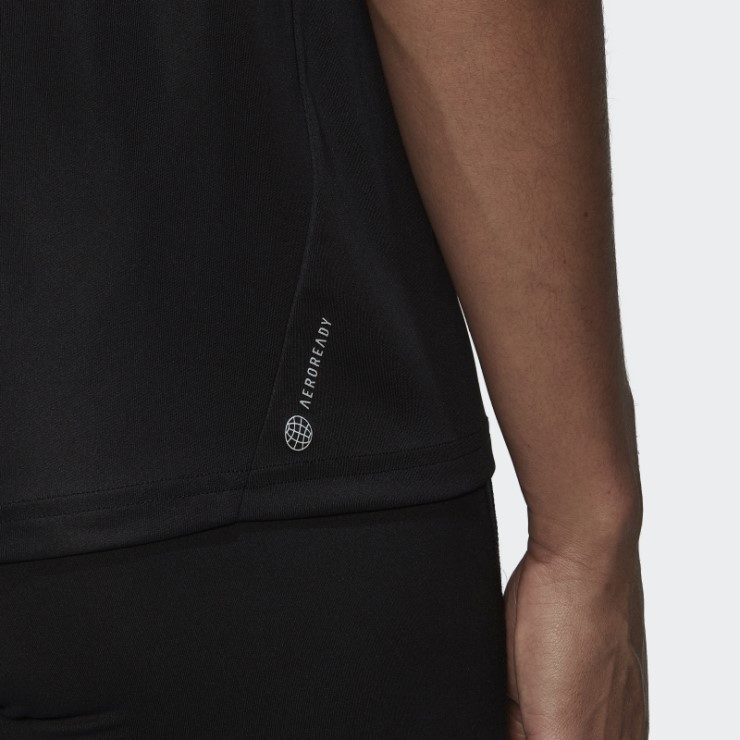 Camiseta Adidas Run It Negra