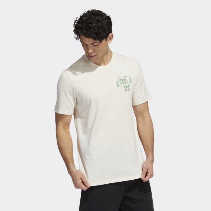 Camiseta Gráfica Adidas Saturday Hecha Para Ser Rehecha No Teñida
