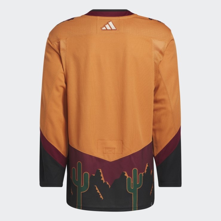 Sienna Coyotes Auténtico Reverso Retro Wordmark Jersey Adidas