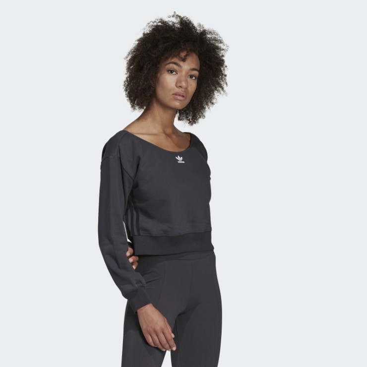 Sudadera Adidas Slouchy De Carbono