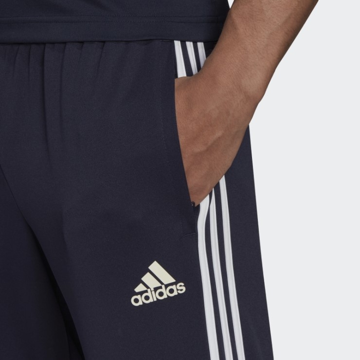 Aeroready Sereno Slim Tapered-cut 3-stripes Pants Adidas Ink