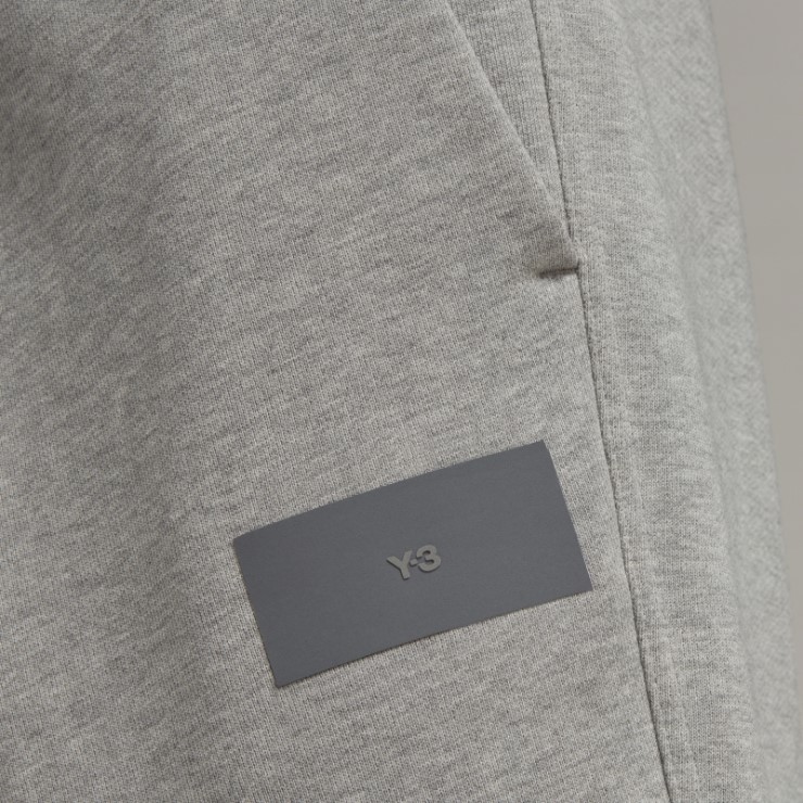 Joggers Y-3 De Algodón Orgánico Con Vuelta Adidas