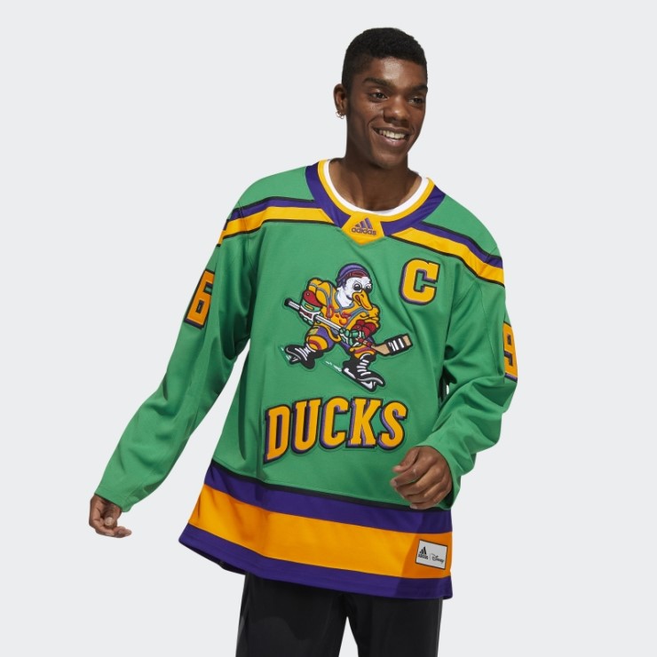 Camiseta Verde Adidas Mighty Ducks Conway Autentica